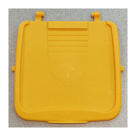 R COPERCHIO GIALLO X PATTUMIERA ECOPLUS C\MANIGL.LT.50 COL.ASSORT.