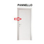 R PANNELLO X PORTA MOD MICROTEC BIANCO CM.210X70