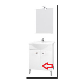 R BASE X MOBILE BAGNO DESY 58  BIANCO
