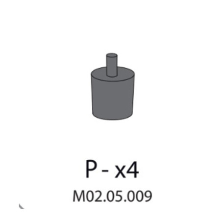 R PX4 X ARMADIO SPOGLIATOIO RESINA A 1 POSTO IN KIT C\SERRAT