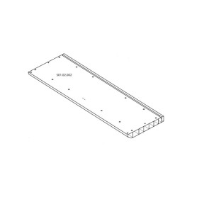R FIANCO S01.02.002 X ARMADIO SPOGLIATOIO RESINA A 2 POSTI IN KIT C\SERRAT