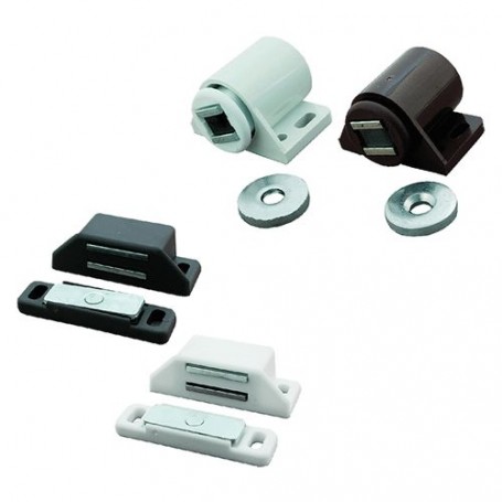 CHIUSURA MAGNETICA REGOLABILE forza 6 kg pz. 2 - marrone