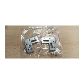 R ACCESSORI MONTAGGIO X SPECCHIO DA BAGNO 960 CON 2 ANTE ROVERE FUMO