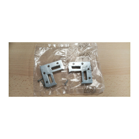 R ACCESSORI MONTAGGIO X SPECCHIO DA BAGNO 960 CON 2 ANTE ROVERE FUMO