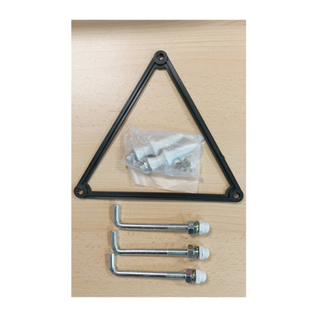 R ACCESSORI MONTAGGIO X LAMPIONE NEW YORK H 200 CM 2 LUCI BIANCO