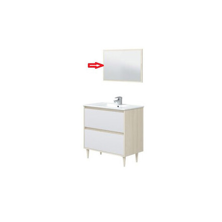 R SPECCHIO X KIT MOBILE BAGNO VERONA 80 ROVERE BIANCO