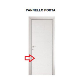 R PANNELLO PORTA MICROTEC FRASS BIANCO 210X80