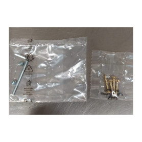 R ACCESSORI X MANIGLIA GOCCIA Q 8 F.Y. ART.1126 ORO LUCIDO