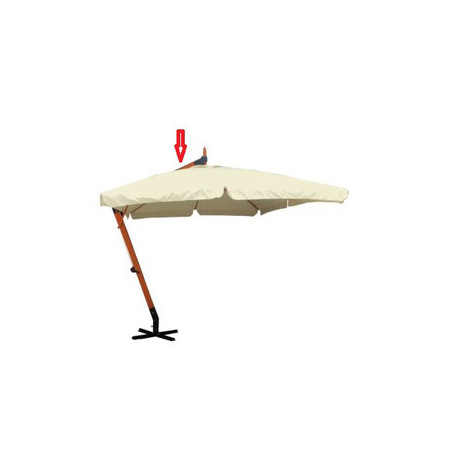 R PALO SUPERIORE X OMBRELLONE DECENT PALO 93X93 STAR 300X400 CM