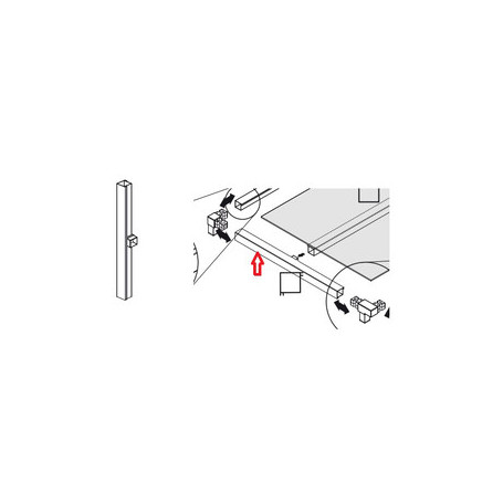 R PROFILO PICCOLO X BASE KIT COPRILAVATRICE RESINA