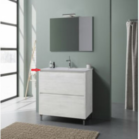 R LAVABO P\MOBILE BAGNO LISBONA 2C 80 ROVERE
