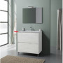 R LAVABO P\MOBILE BAGNO LISBONA 2C 80 ROVERE