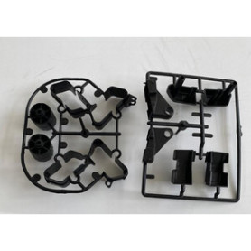 R ACCESSORI MONTAGGIO X CASSAPANCA TERRY BOX 120X54XH57 CM NERO GRIGIO