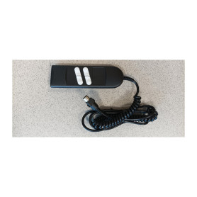 R TELECOMANDO X POLTRONA RECLINER SOFT DUE MOTORI TESSUTO GRIGIO