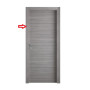 R STIPITI+TRAVERSO X PORTA MARIKA MICRO GRIGIO BATTENTE 90X210 REV.CRS