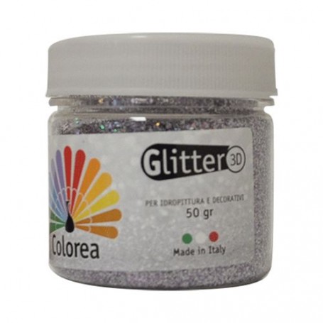 GLITTER PRISMATICI IN POLVERE gr.50 - colore oro