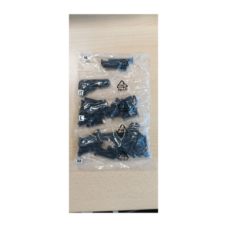 R KIT MONTAGGIO X INDUSTRIAL TAVOLO + 4 SEDIE METAL\QUERCIA