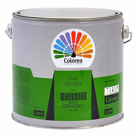 FONDO ANTIRUGGINE SINTETICO 'COLOREA' Lt. 0