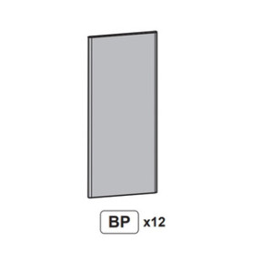 R (BPx12) X ARMADIO TERRY ARDESIA 2 ANTE CM 68X39XH172 CAB2680