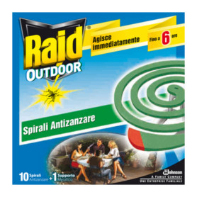 ANTIZANZARE RAID ZAMPIRONE 10 PZ