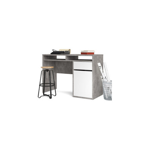 KIT SCRIVANIA FUNCTION PLUS 110X48X77 CEMENTO