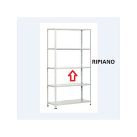 R RIPIANO P\PANDA KIT SCAFFALE 5 R 100X37X H196 CM