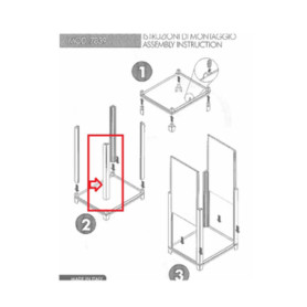 R KIT LAVATOIO RESINABIANCO-(MONTANTE)