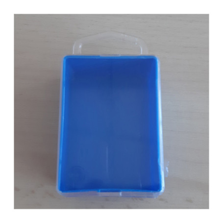 R SCATOLA PLASTICA SELF SERVICE 11X 7 AZZURRA
