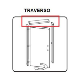 R TRAVERSO BATTENTE PORTA MICROTEC CILIEG 210X80
