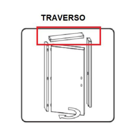 R TRAVERSO BATTENTE PORTA MICROTEC CILIEG 210X80
