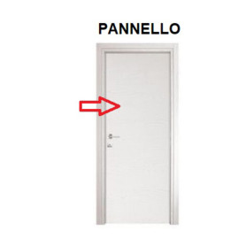 R PANNELLO PORTA MICROTEC FRASS BIANCO 210X70
