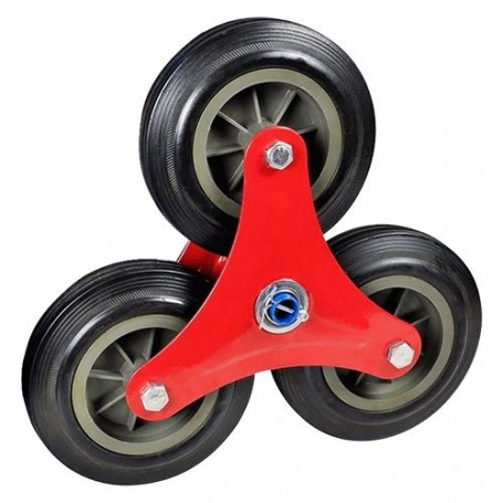 RUOTA GOMMA PIENA CARRELLO PER SCALE KEYMAN ø mm 160 x 20 (set 3 ruote)