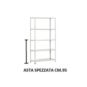 R ASTA SPEZZATA CM.95 PANDA KIT SCAFFALE 30X100
