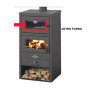 R VETRO FORNO X STUFA LEGNA C\FORNO MOD. BLIST BR