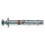 TASSELLO ACCIAIO CON VITE DI SICUREZZA 'TA M-BP' 'TA M 8BP' Ø 12 x 80 mm - vite M8