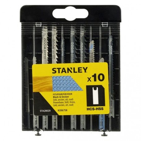 LAMA PER SEGHETTO ALTERNATIVO SET MISTO HCS (5 pz) + HSS (5 pz) - cassetta