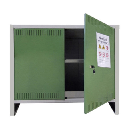 ARMADIO P\FITOFARMACI KIT 2 ANTE 100X40XH80CM