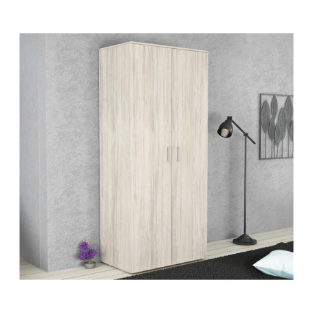 KIT ARMADIO 2 ANTE 87X50X195 BIANCO VEN. K083