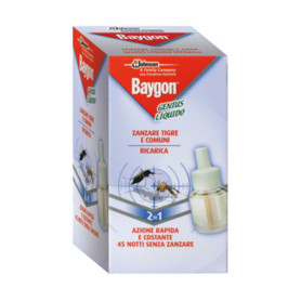 ANTIZANZARE BAYGON GENIUS RICARICA 45 NOTTI