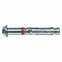TASSELLO ACCIAIO CON VITE E DISTANZIALE 'TA M-T/S' 'TA M6 T/25S' 10 x 80 mm - M6 x 80