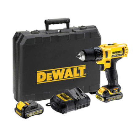 DEWALT TRAPANO 2 BAT. LIT 10