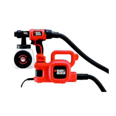 B+D PISTOLA A SPRUZZO P\INT-EST HVLP400C-IT 450W