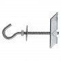 ANCORA A SOFFITTO ACCIAIO CON OCCHIOLO APERTO 'KDH6'  M6 x 100 mm