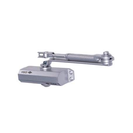 CISA 60461 CHIUDIPORTA C\ARRESTO ARGENTO