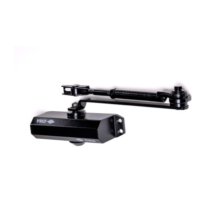 CISA 60461 CHIUDIPORTA C\ARRESTO NERO