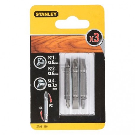 INSERTI PER AVVITATORI DOPPIA FUNZIONE IN SET PZ1-SL5/PZ2-SL6/SL4-7.2 mm 48 (3pz)