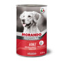 CIBO CANE MORANDO LATT 1250 G MANZO