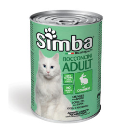 CIBO GATTO MONGE SIMBA 415 G BOCCONCINI CONIGLIO CIBO GATTO MONGE SIMBA 415 G BOCCONCINI CONIGLIO
