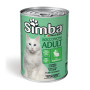 CIBO GATTO MONGE SIMBA 415 G BOCCONCINI CONIGLIO