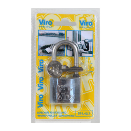 VIRO BL 573.32 LUCCHETTO MARE ARCO LUNGO 30MM OTT